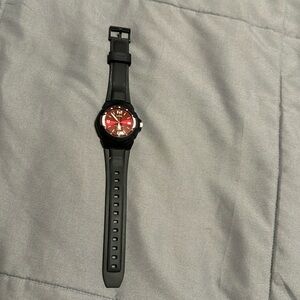 Casio Red Wristwatch